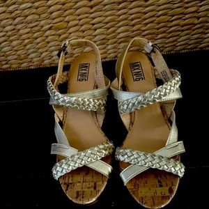 Mix No. 6 Gold Sandals